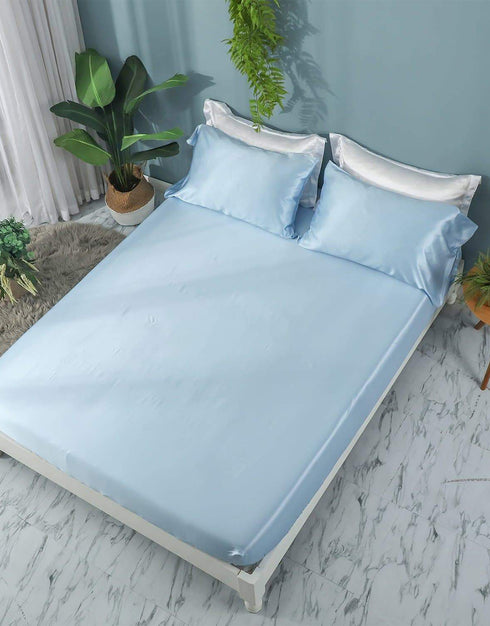 19 Momme Silk Fitted Sheet (1 pcs) (T)